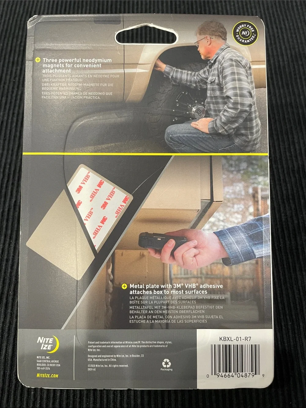 HideOut XL Magnetic Key Box - Black